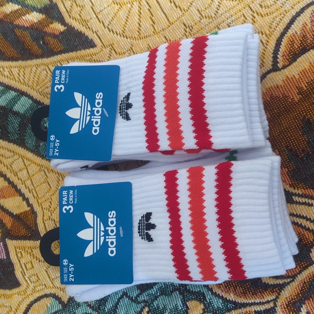 Unisex Adidas Athletic Socks Crew